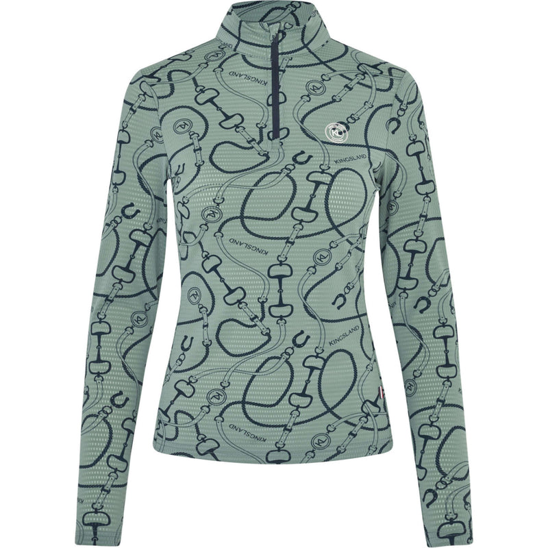 Kingsland Camiseta de entrenamiento KLLarissa Green Agave