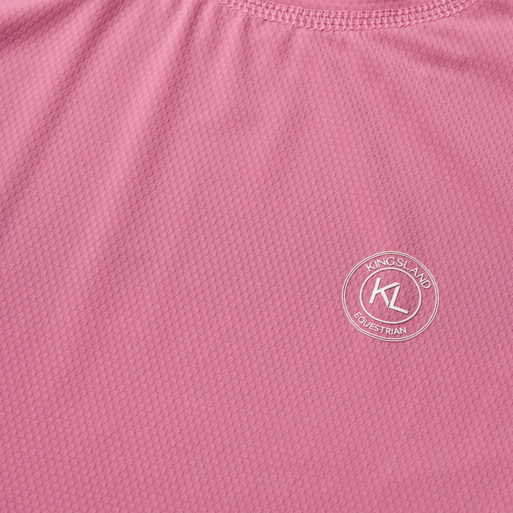 Kingsland Camiseta KLLeona Technical Heather Rose