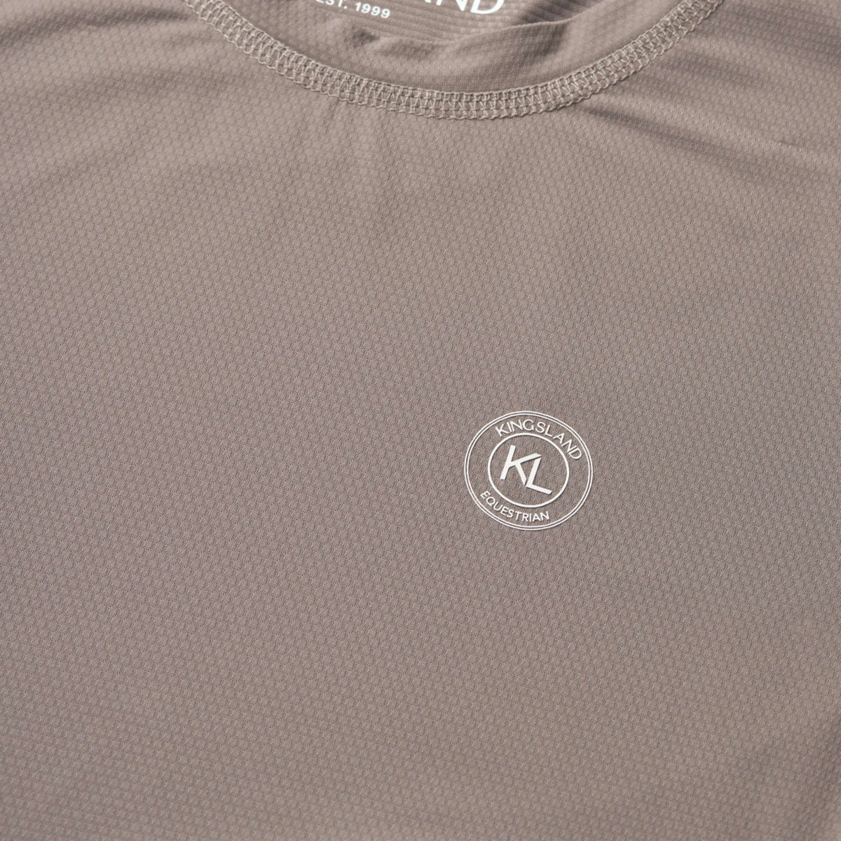 Kingsland T-Shirt KLLeona Technical Brown Iron