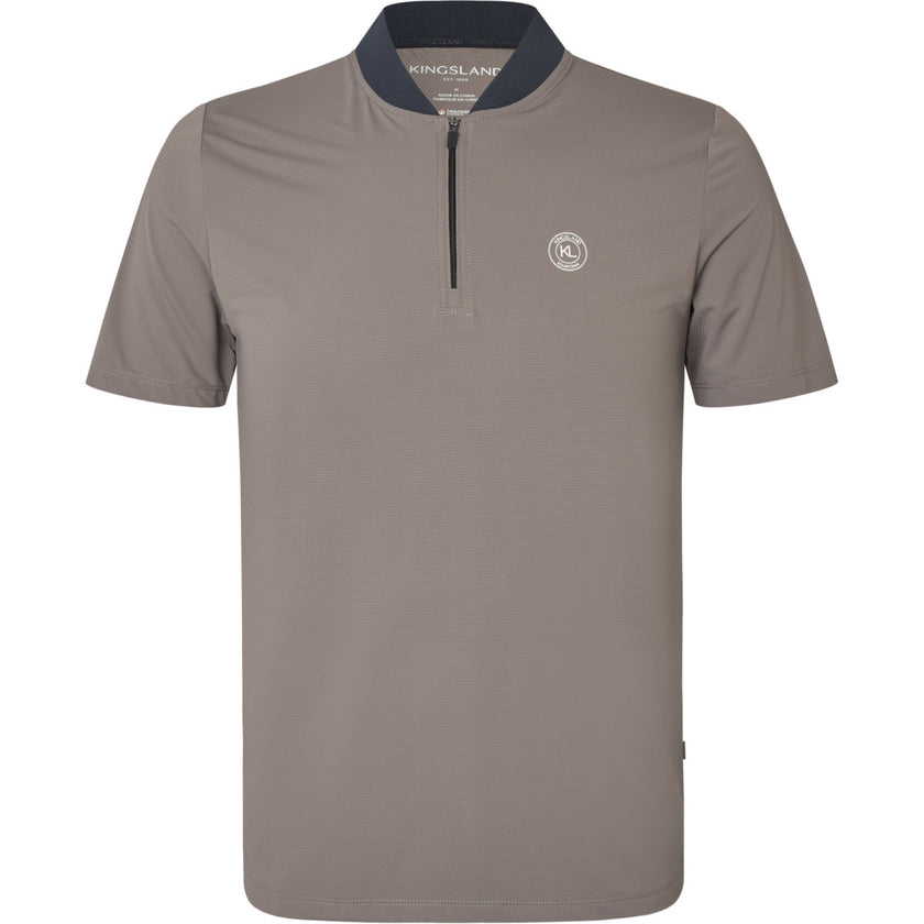 Kingsland Camiseta de entrenamiento KLLiam Hombres Brown Iron