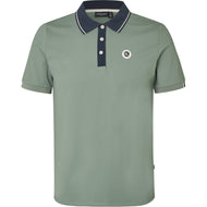 Kingsland Poloshirt KLLorenzo Hombres Green Agave