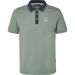 Kingsland Poloshirt KLLorenzo Hombres Green Agave