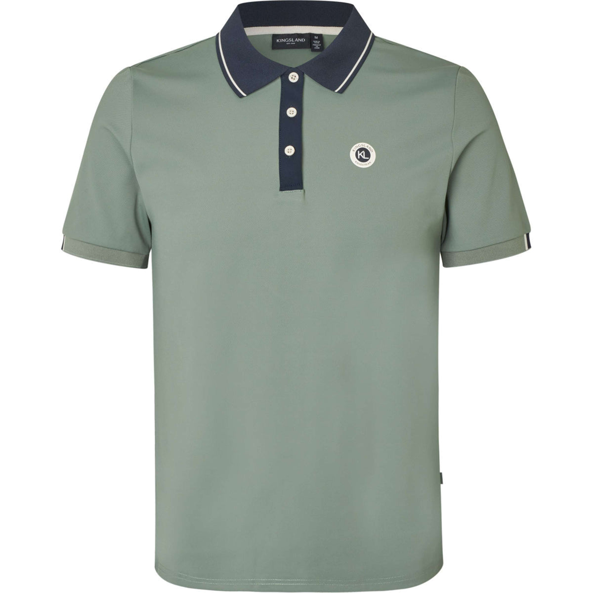 Kingsland Poloshirt KLLorenzo Hombres Green Agave