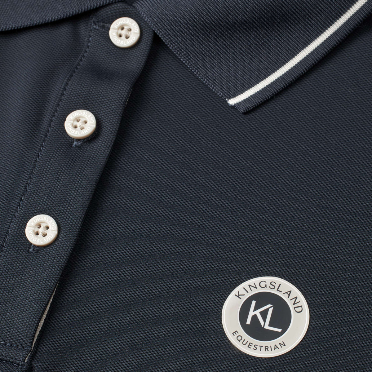 Kingsland Poloshirt KLLorenzo Hombres Navy