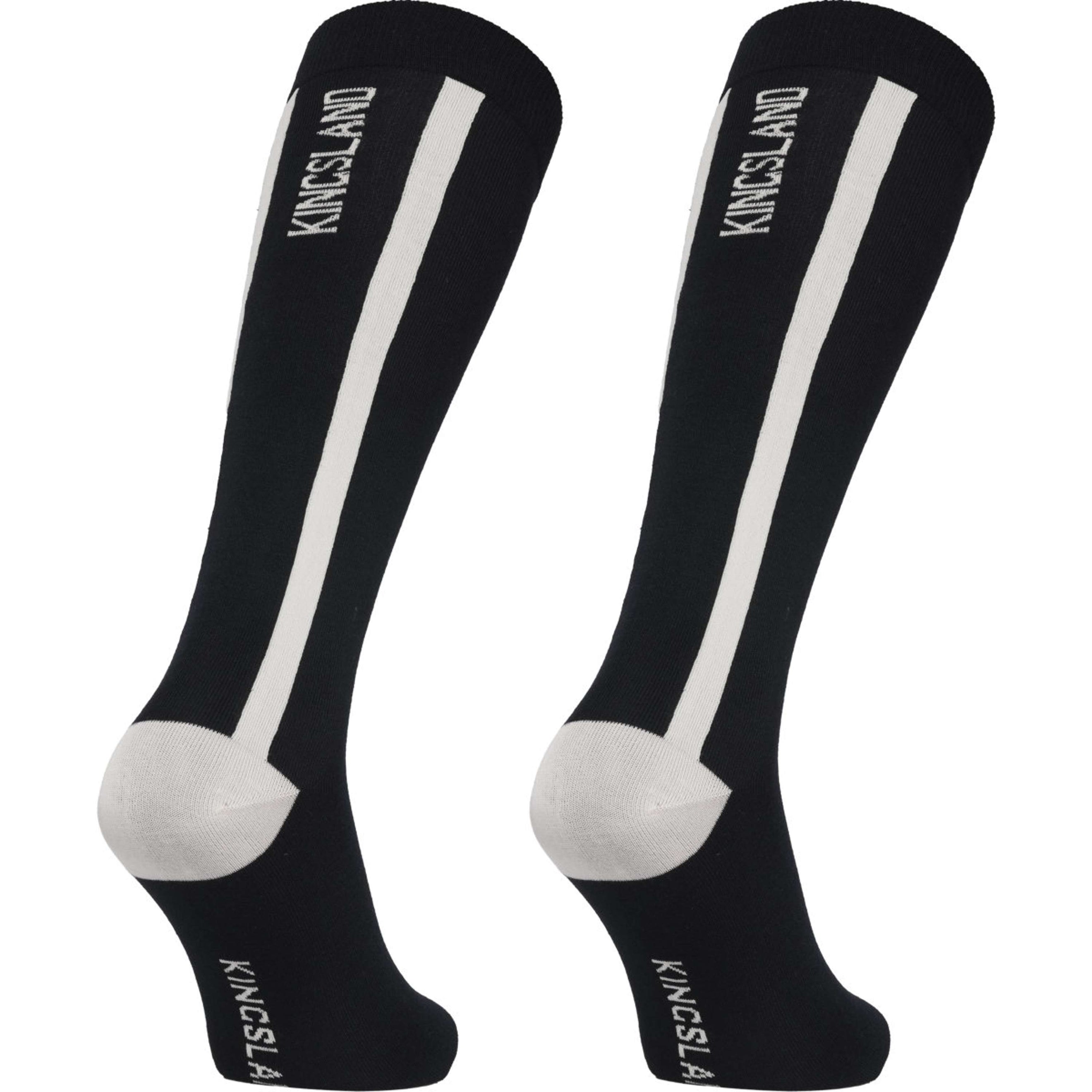 Kingsland Calcetines de Equitación KLLaura Coolmax Paquete de 2 Negro Kingsland Calcetines de Equitación KLLaura Coolmax Paquete de 2 Negro