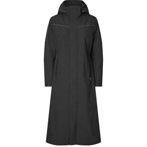 Kingsland Abrigo Largo KLLucia Impermeable Negro