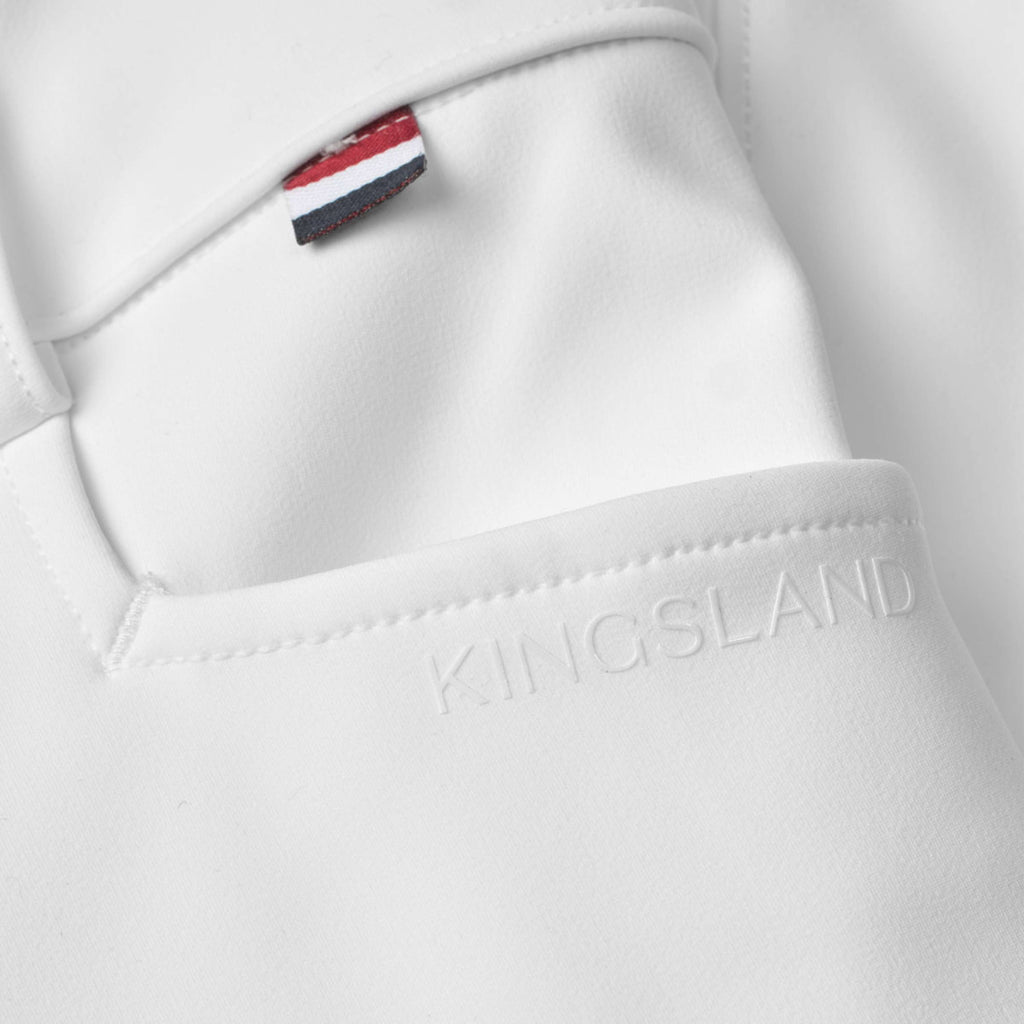 Kingsland Pantalón de Equitación KLKora Full Grip Blanco