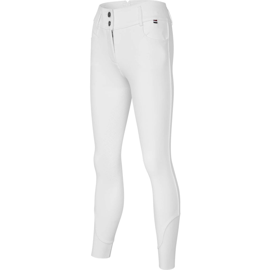 Kingsland Pantalón de Equitación KLKora Full Grip Blanco