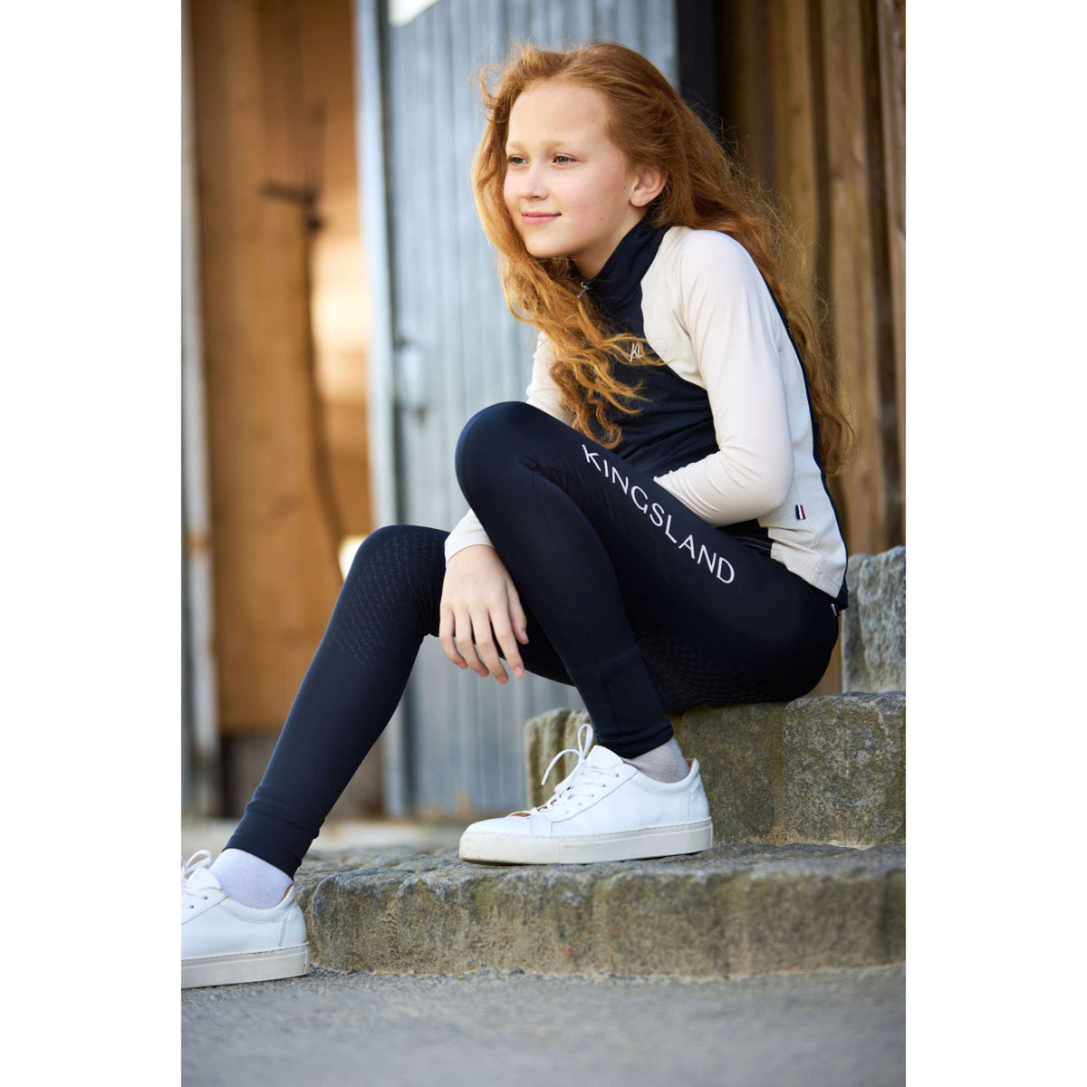 Kingsland Camiseta de entrenamiento KLLinda Junior Navy