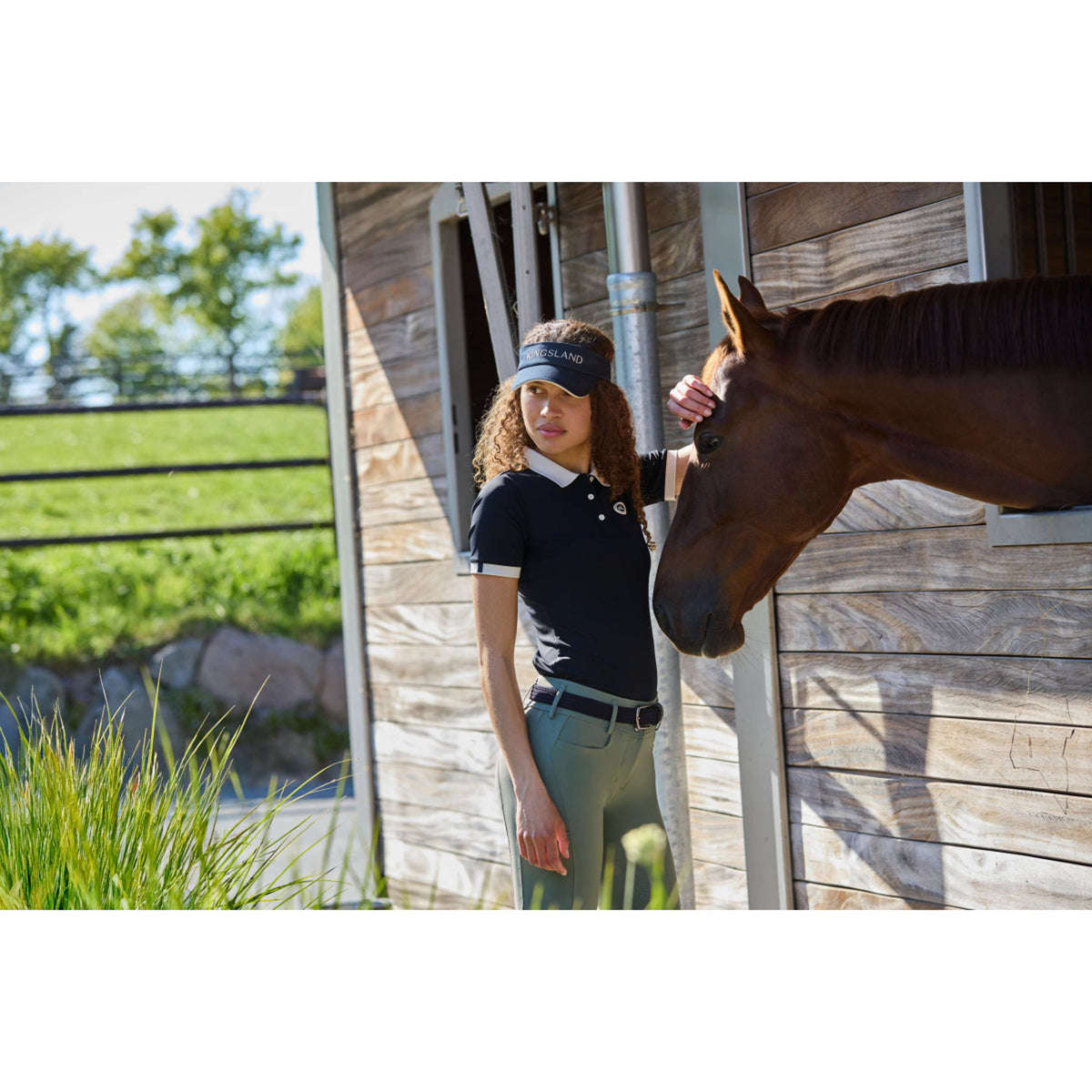 Kingsland Polo Shirt KLLaura Negro