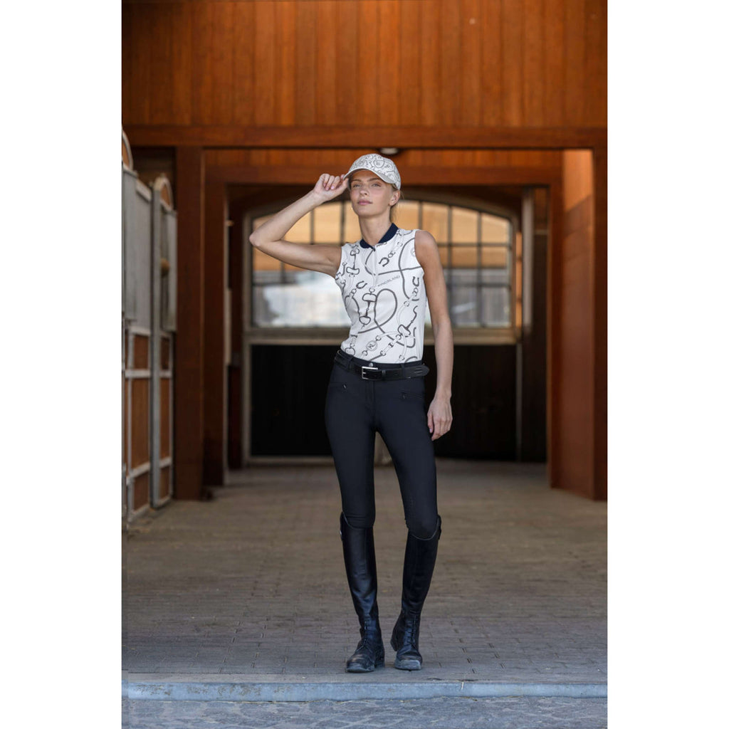 Kingsland Pantalón de Equitación KLKerry Seamless Full Grip Negro