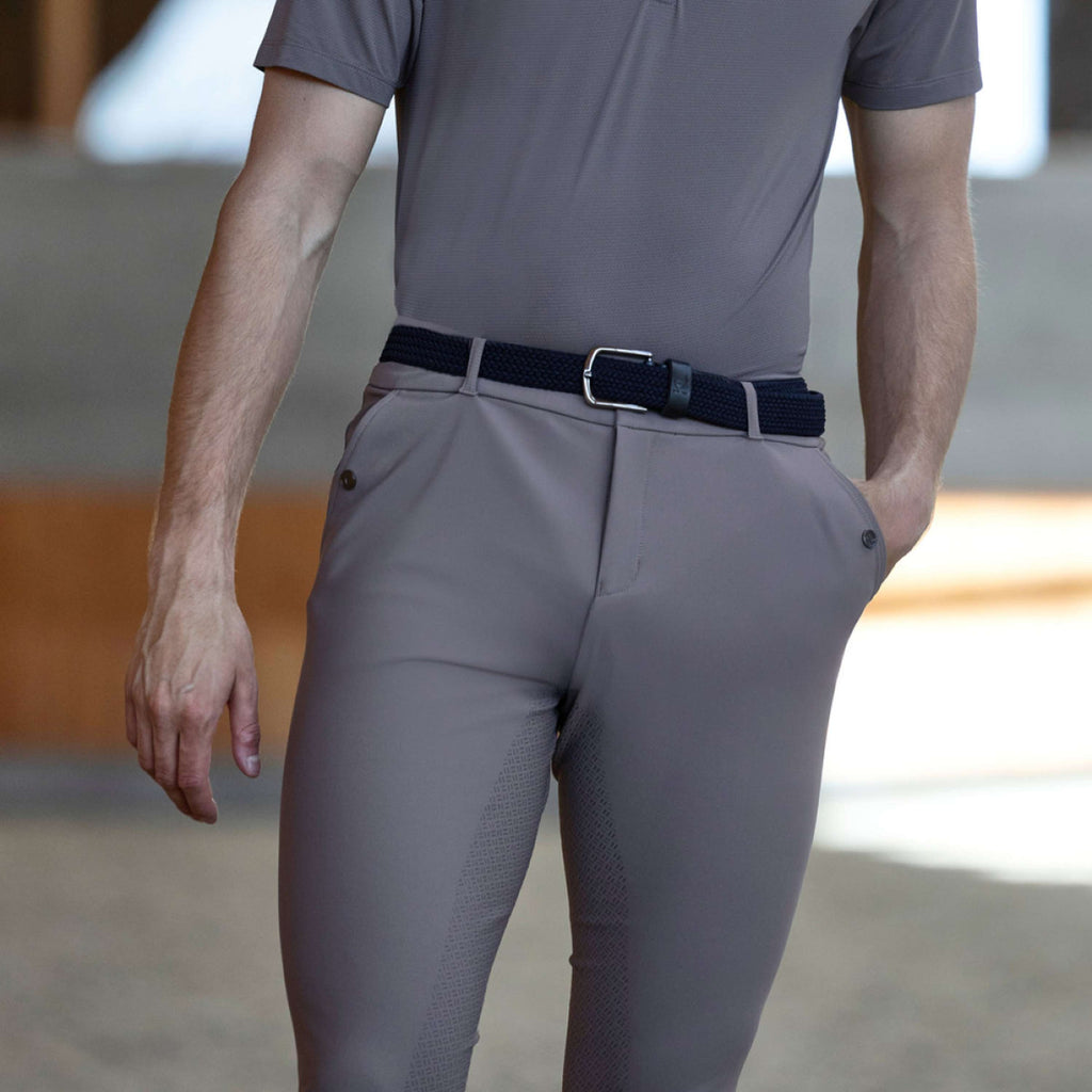 Kingsland Pantalón de Equitación KLKoa Seamless Full Grip Brown Iron