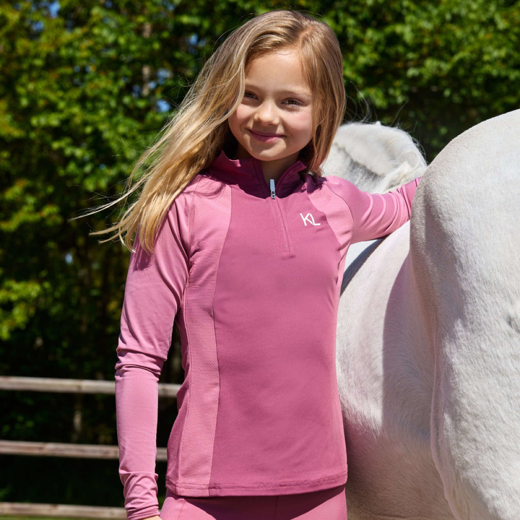 Kingsland Camiseta de entrenamiento KLLinda Junior Heather Rose