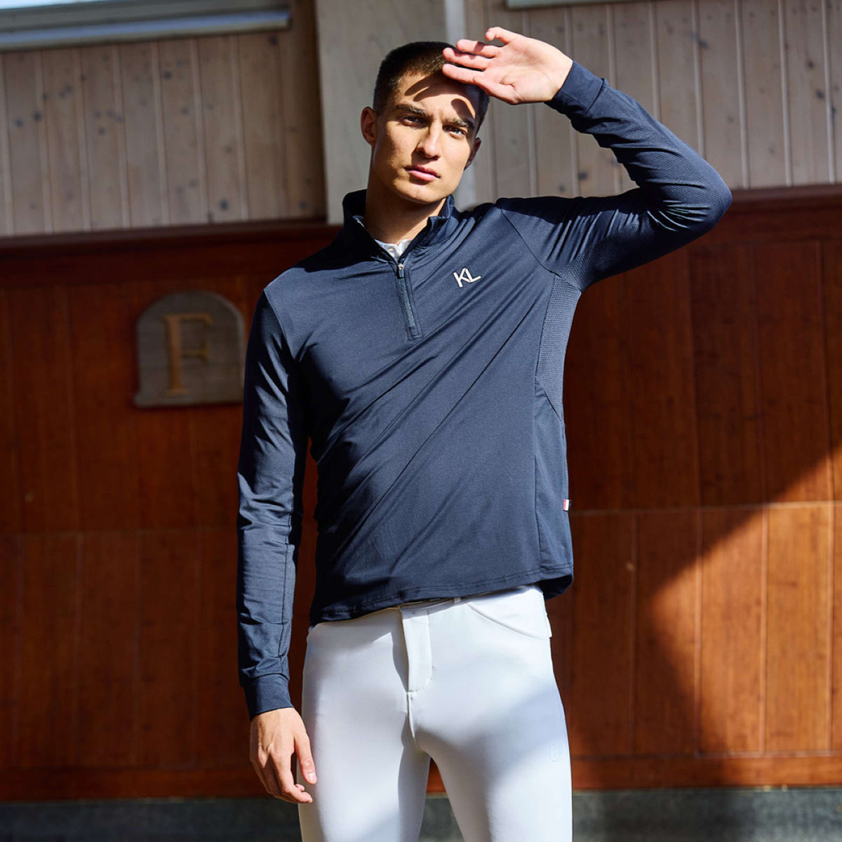 Kingsland Camiseta de entrenamiento KLLemar Hombres Navy