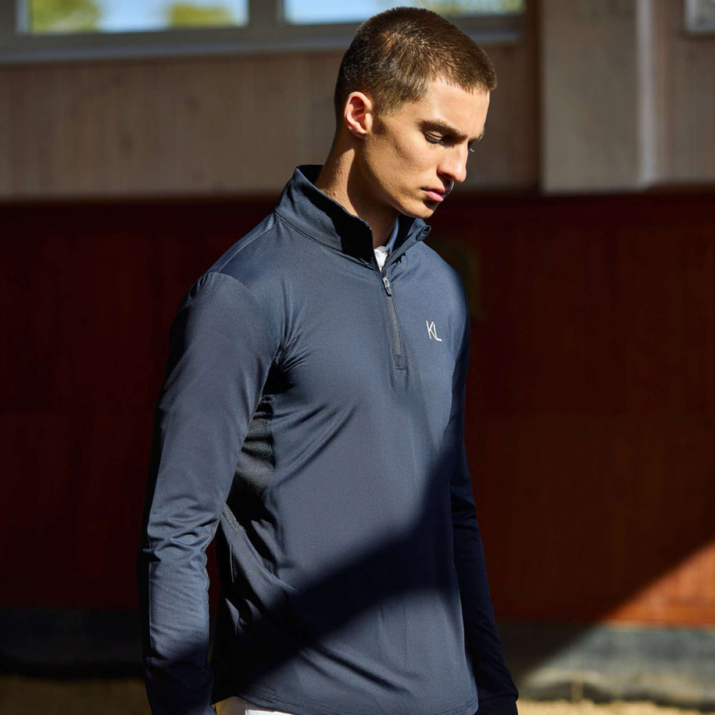 Kingsland Camiseta de entrenamiento KLLemar Hombres Navy