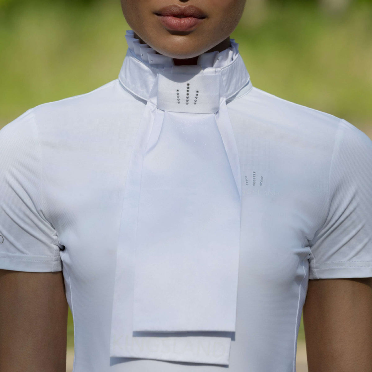 Kingsland Plastron KLNeroli Blanco