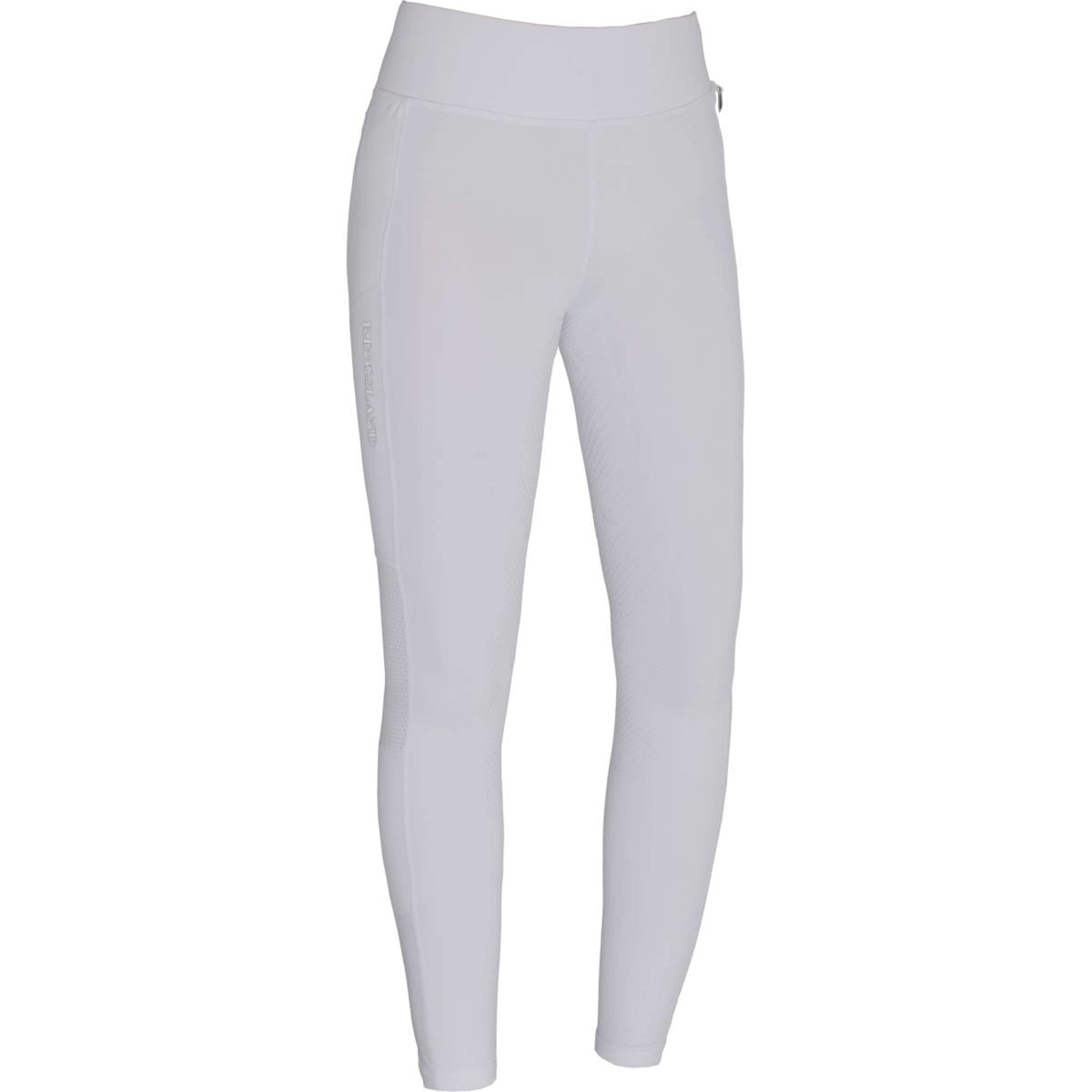 Kingsland Pantalón de Equitación Katinka Full Grip F-Tec2 Blanco