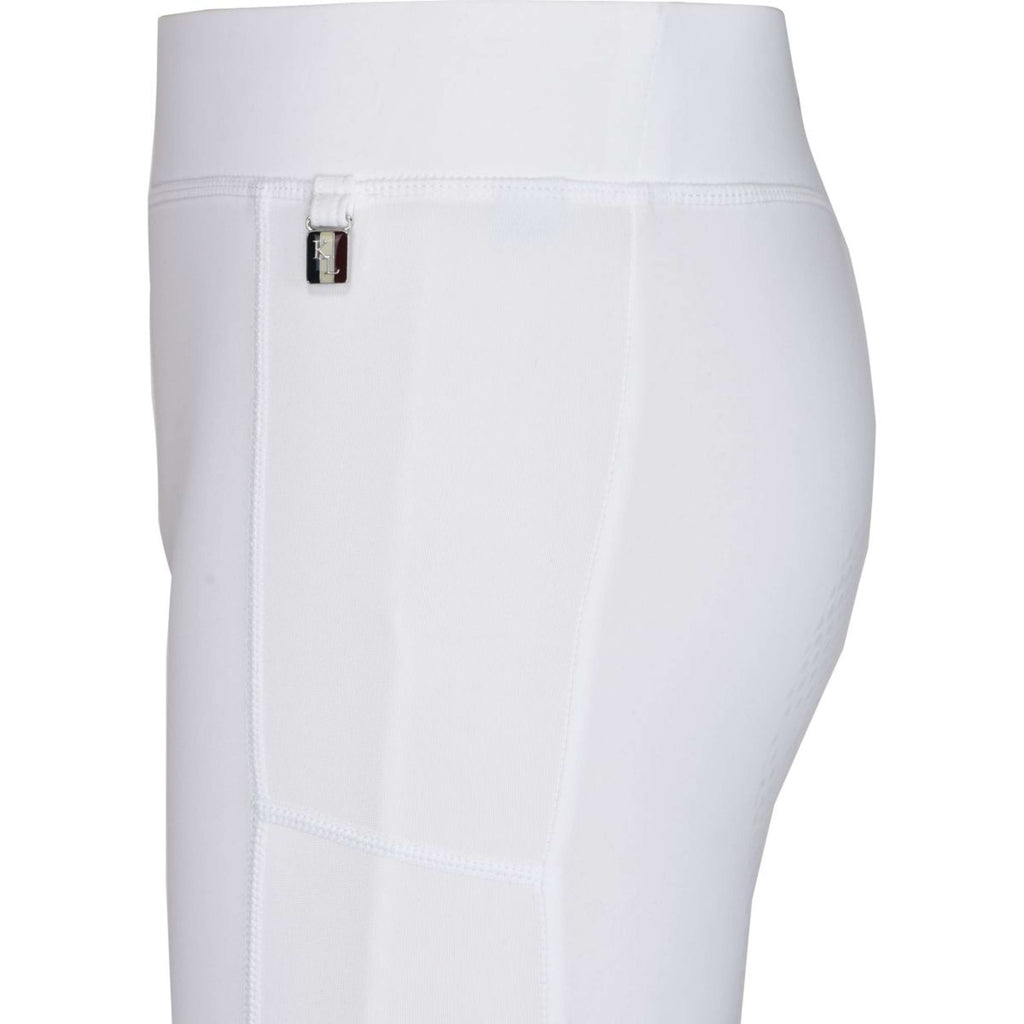 Kingsland Pantalón de Equitación Kemmie Full Grip F-Tec2 Blanco