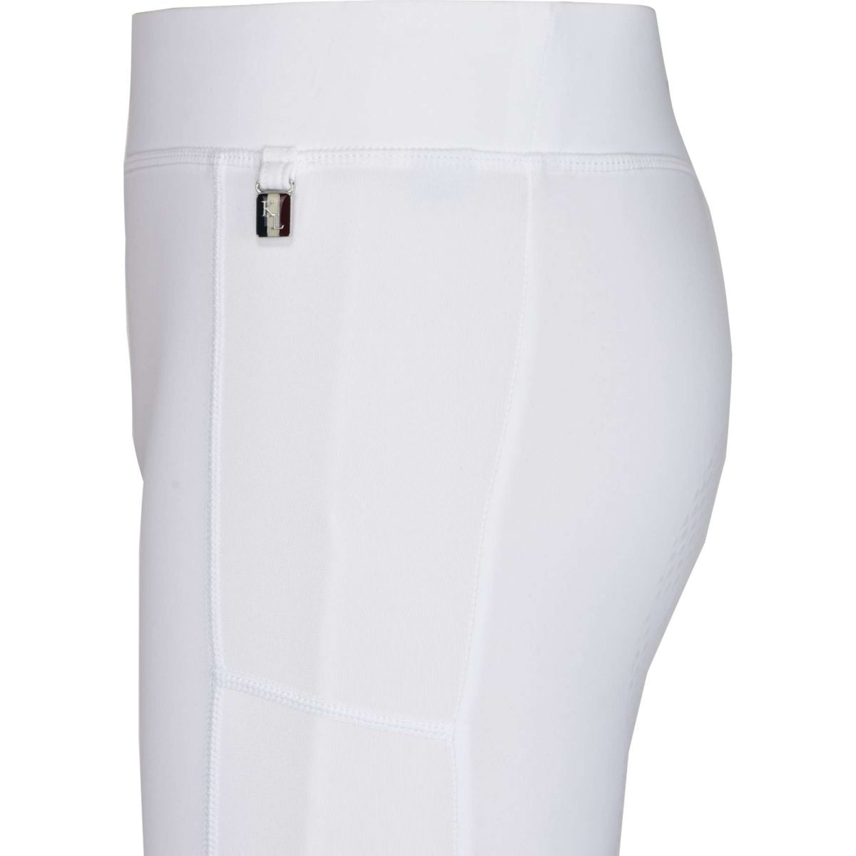 Kingsland Pantalón de Equitación Kemmie Full Grip F-Tec2 Blanco