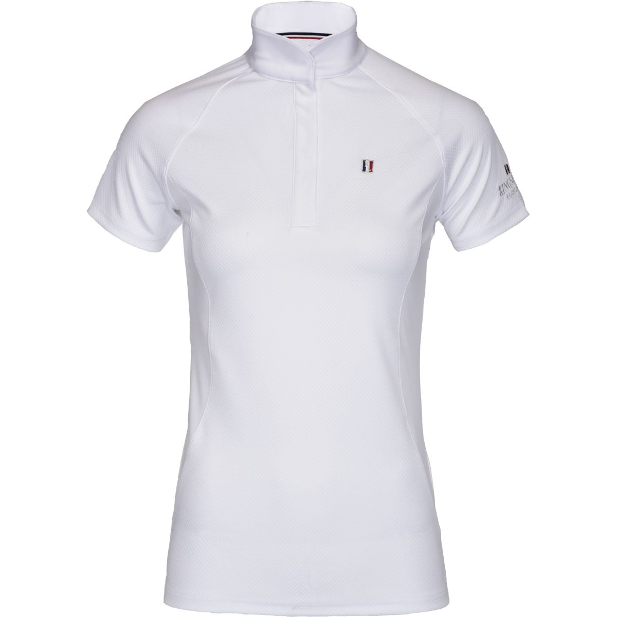 Kingsland Camiseta de Competición Classic Mujer Blanco