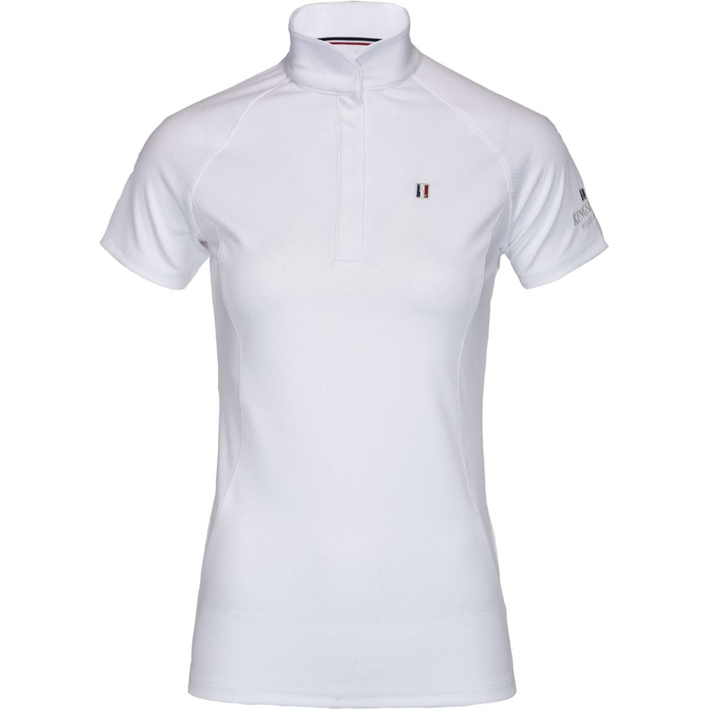 Kingsland Camiseta de Competición Classic Mujer Blanco