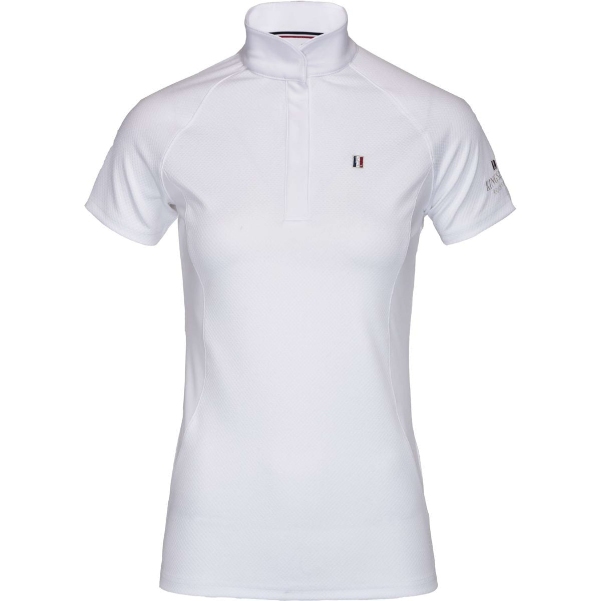 Kingsland Camiseta de Competición Classic Mujer Blanco