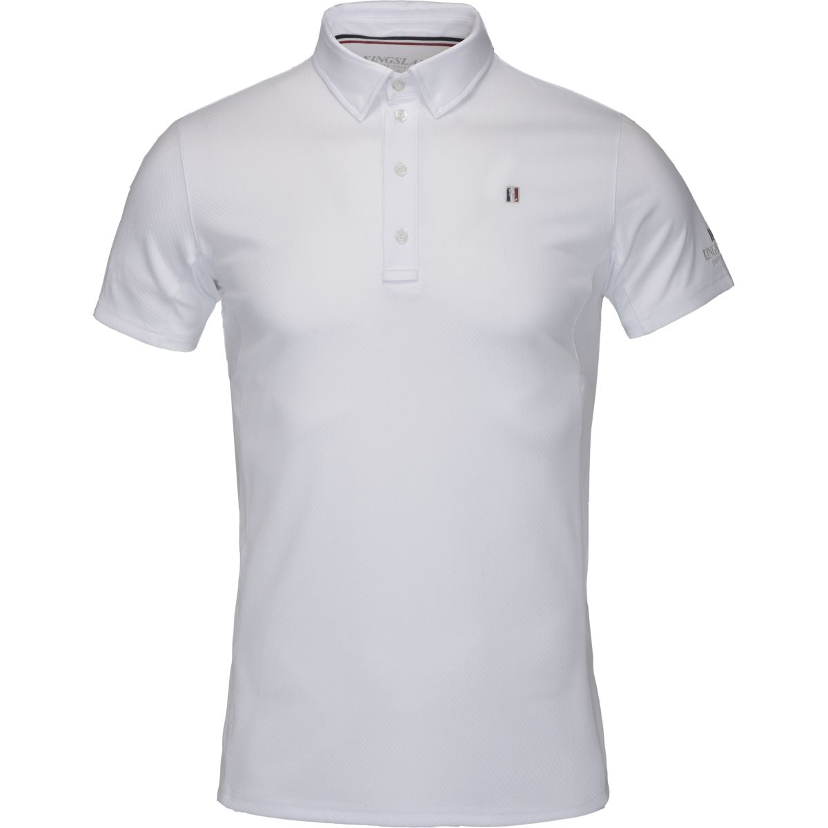 Kingsland Camiseta de Competición Classic Hombres Blanco