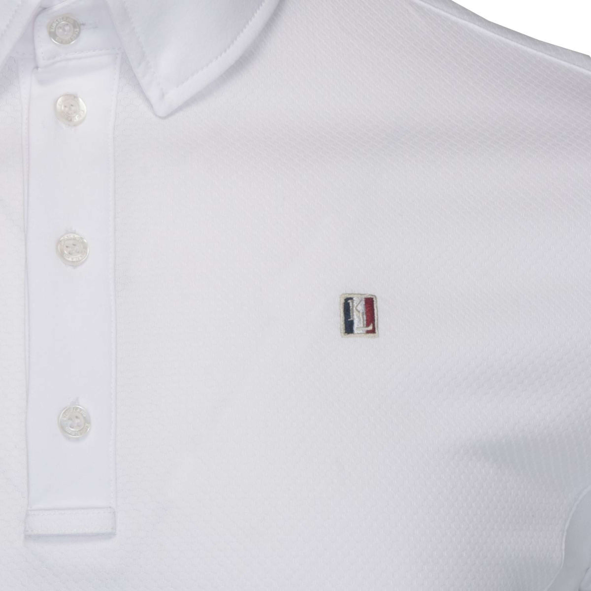 Kingsland Camiseta de Competición Classic Hombres Blanco