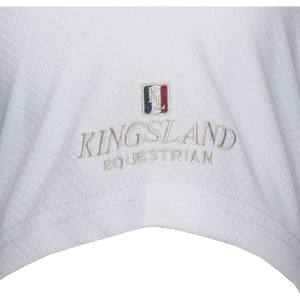 Kingsland Camiseta de Competición Classic Hombres Blanco