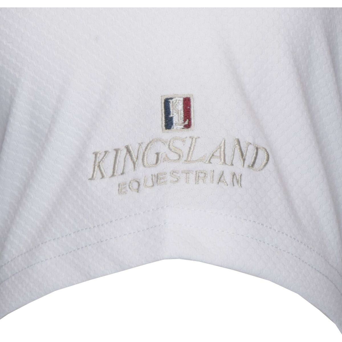 Kingsland Camiseta de Competición Classic Hombres Blanco