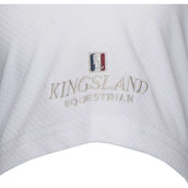 Kingsland Camiseta de Competición Classic Hombres Blanco