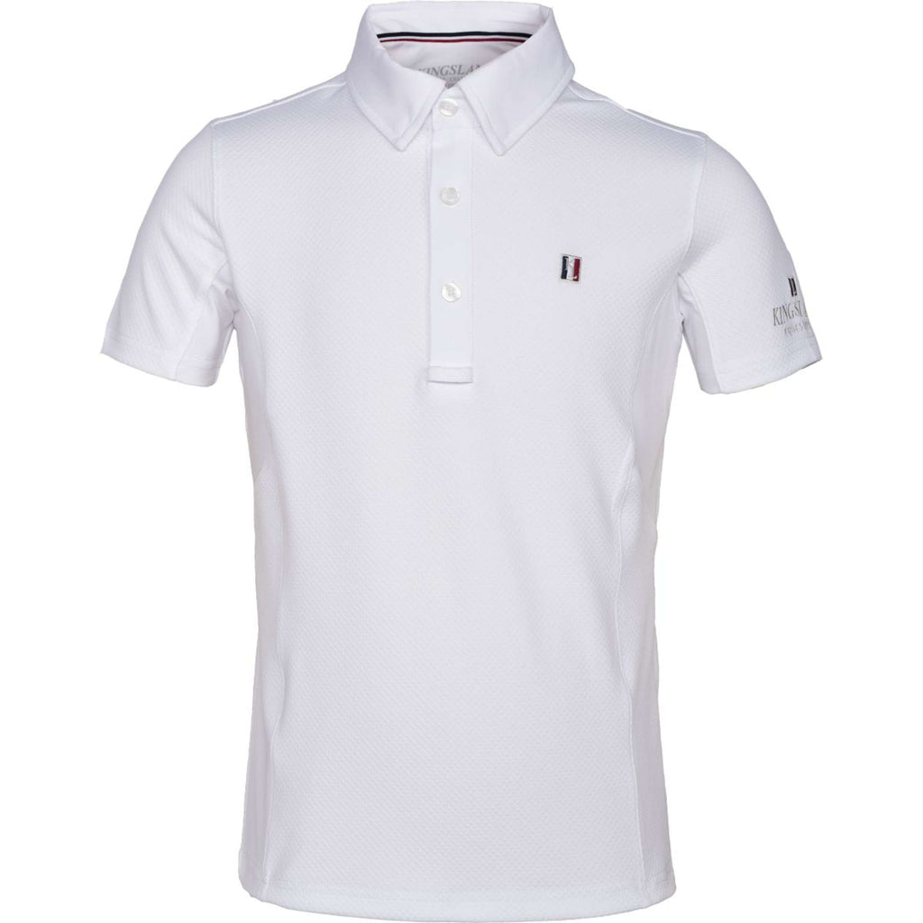 Kingsland Camiseta de Competición Classic Chicos Blanco