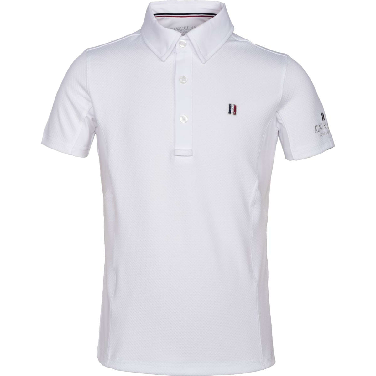 Kingsland Camiseta de Competición Classic Chicos Blanco