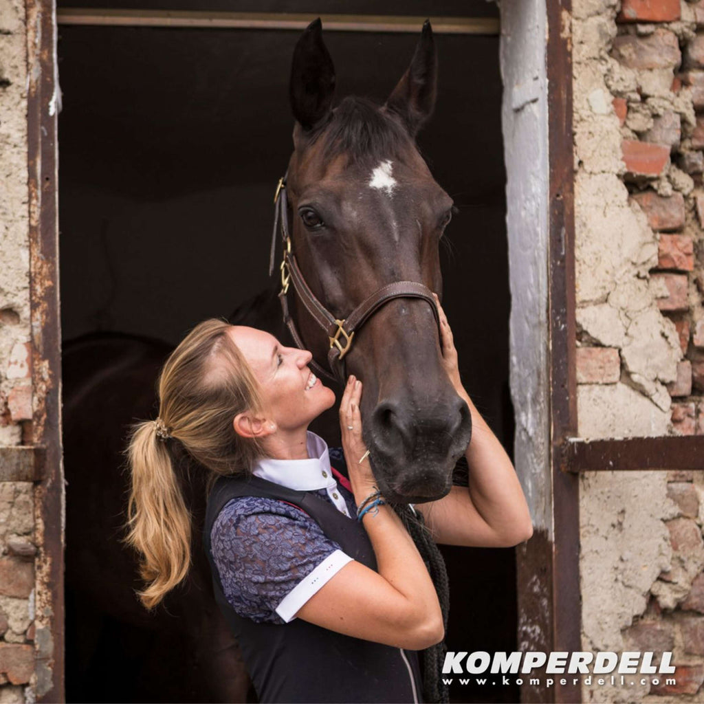 Komperdell Protector de Espalda Flexfit Slim Negro/Borgoña