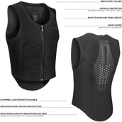Komperdell Protector de Espalda Flexfit Regular Negro