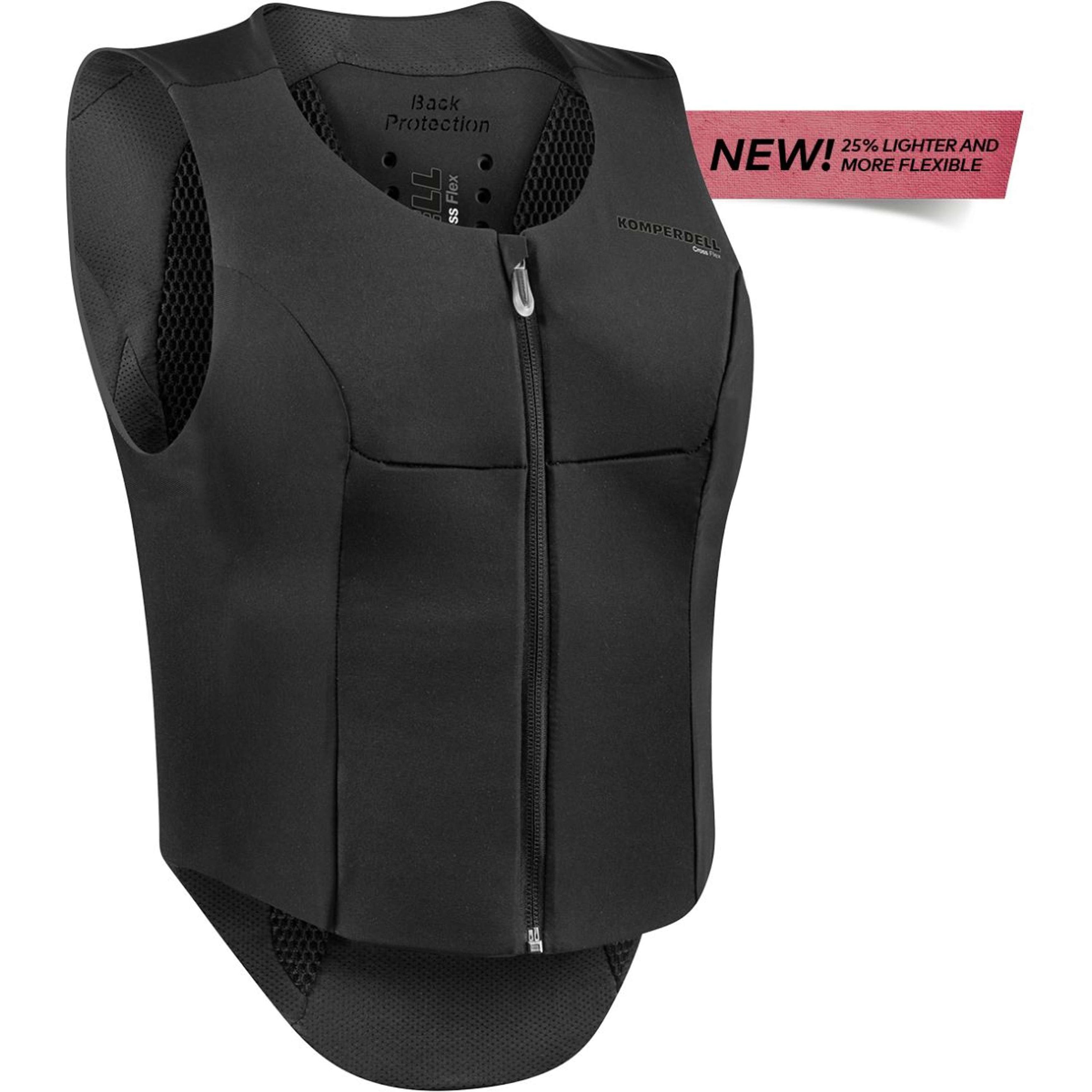 Komperdell Protector de Espalda Flexfit Slim Negro Gris