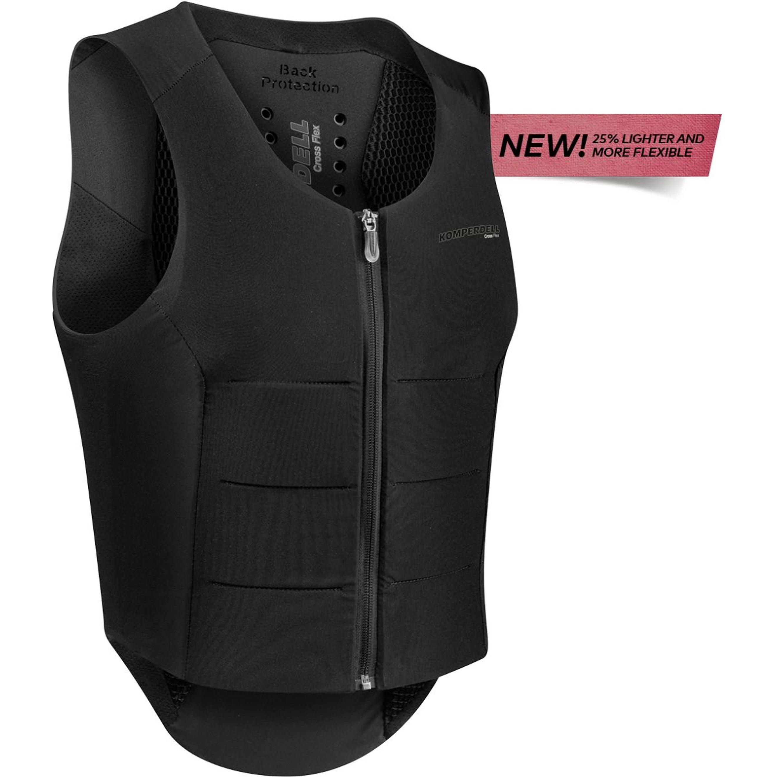 Komperdell Protector de Espalda Flexfit Regular Negro