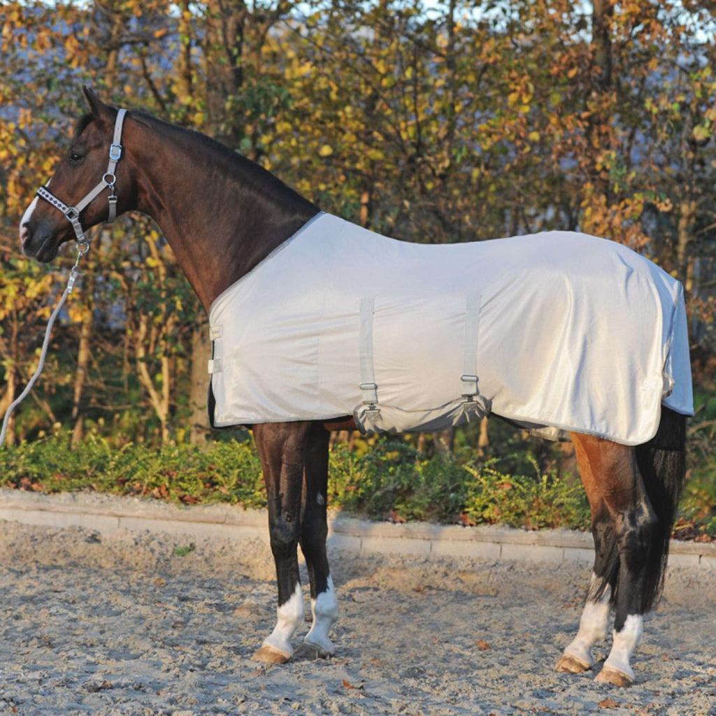 Kavalkade Manta Antimoscas con Cuello Desmontable Gris