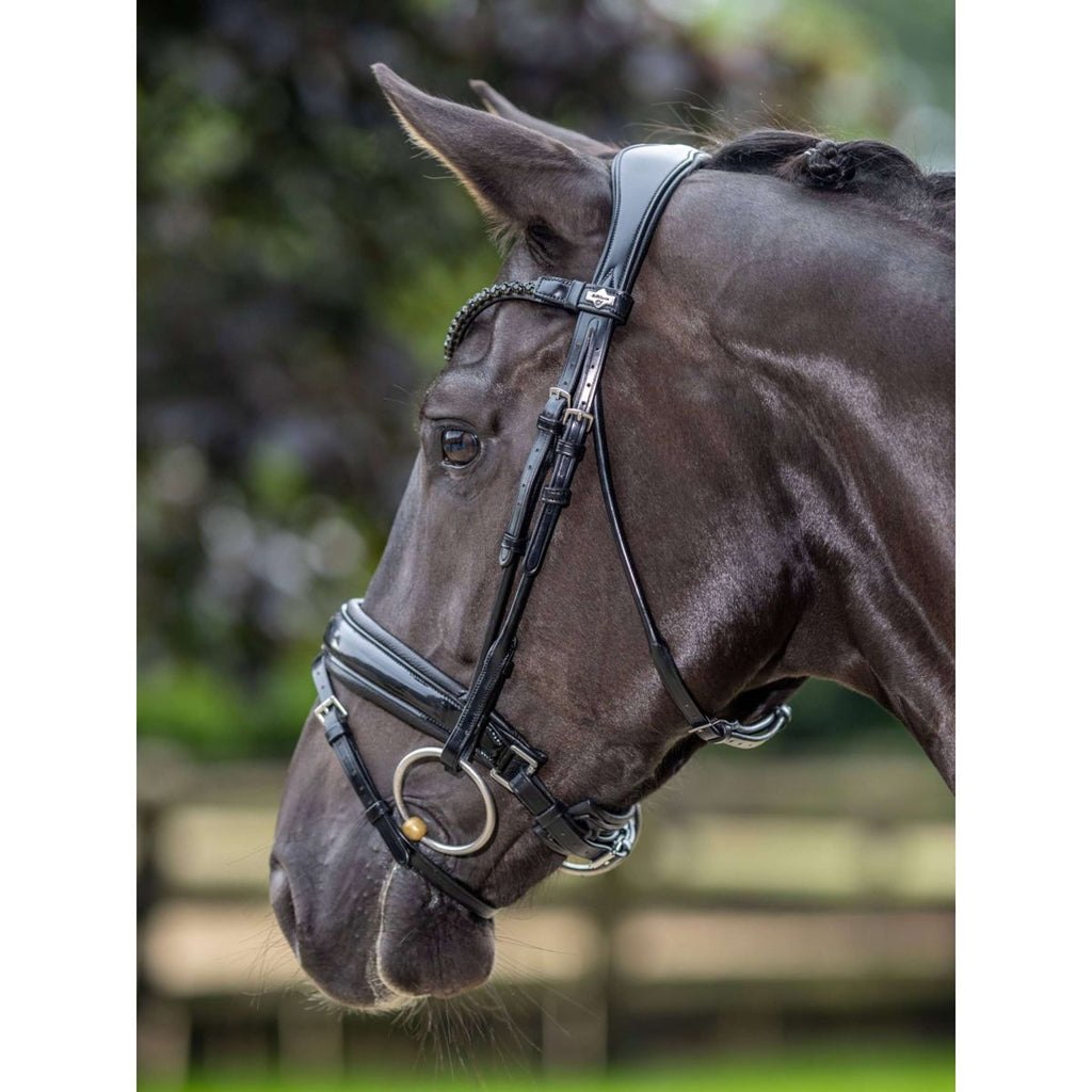 LeMieux Brida Kudos Patent Doma Negro