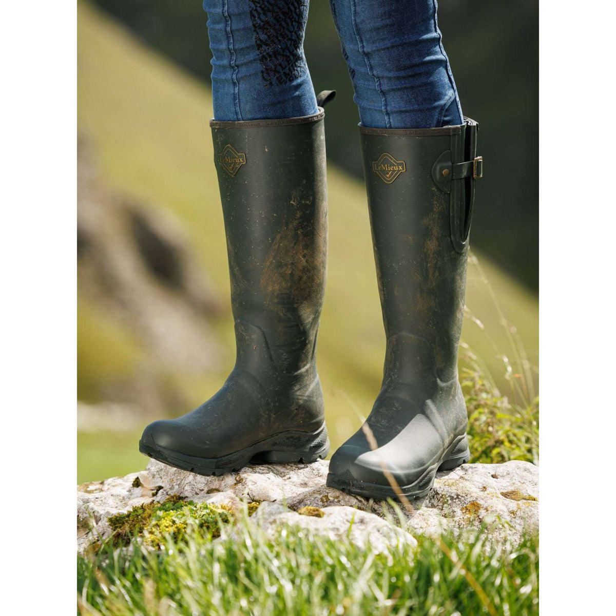 LeMieux Botas de lluvia Stride Oak