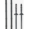 LeMieux Riendas Arika Soft Rubber with Stopper Negro/Plata