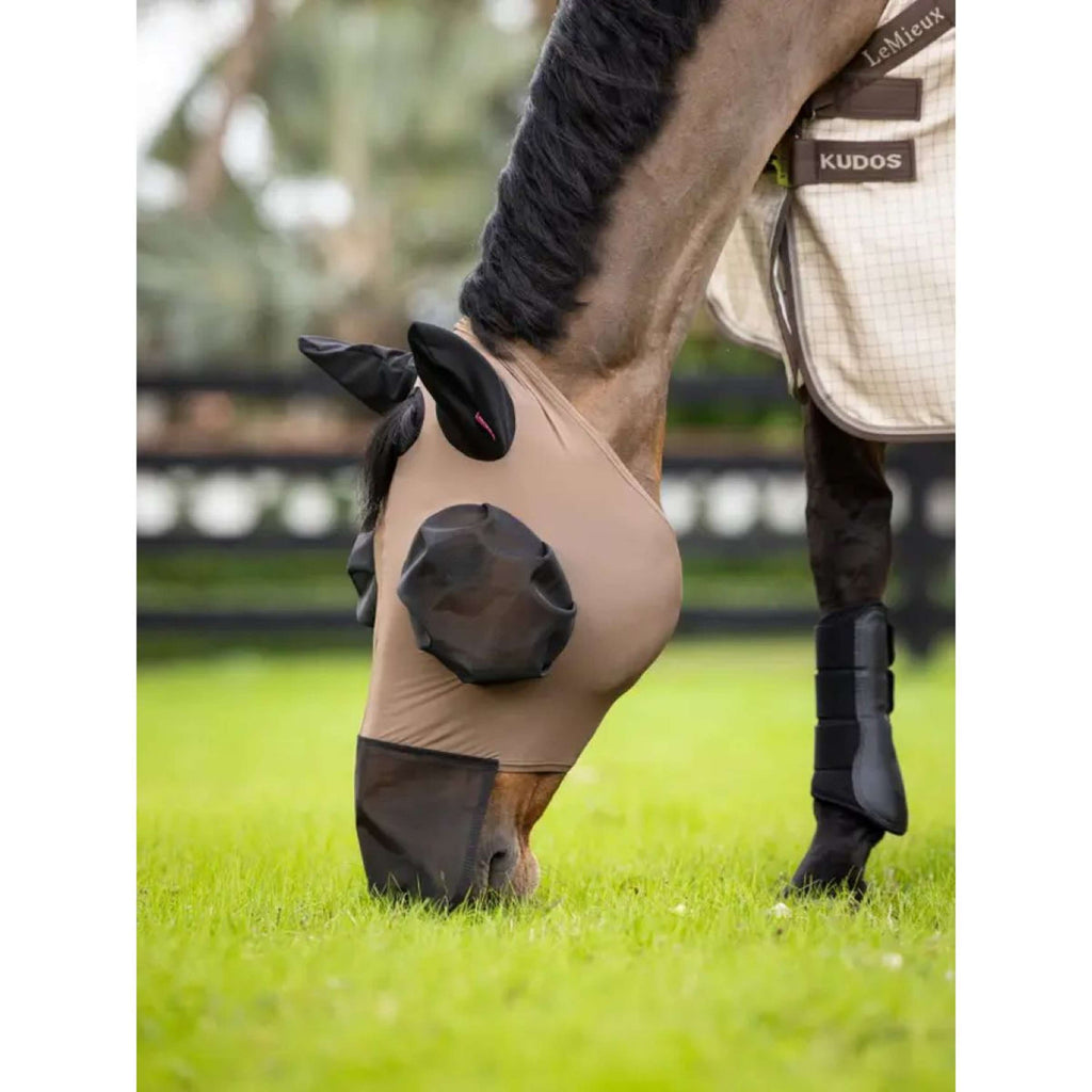 LeMieux Máscara para Moscas Bug Relief Con Protección para la Nariz Nuez