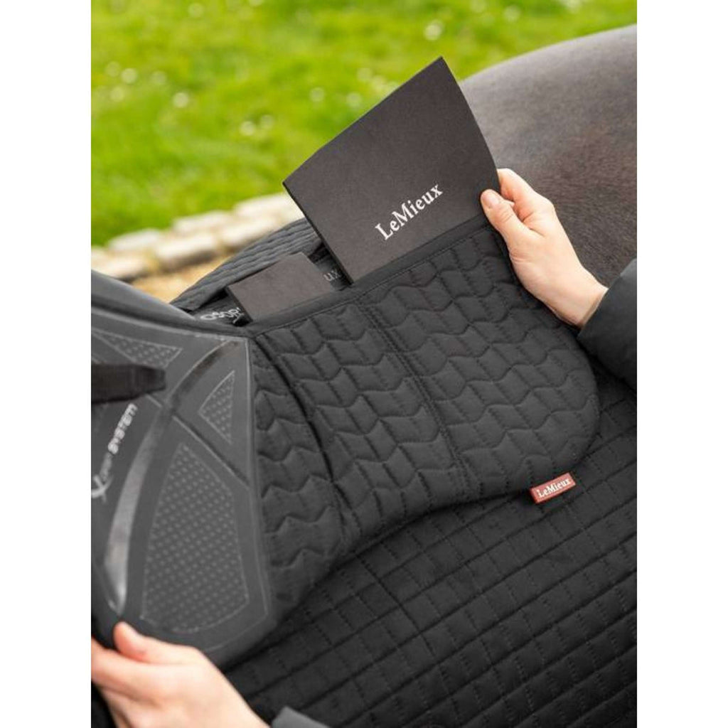 LeMieux Mantilla Prosorb 3 pocket Quilted Negro