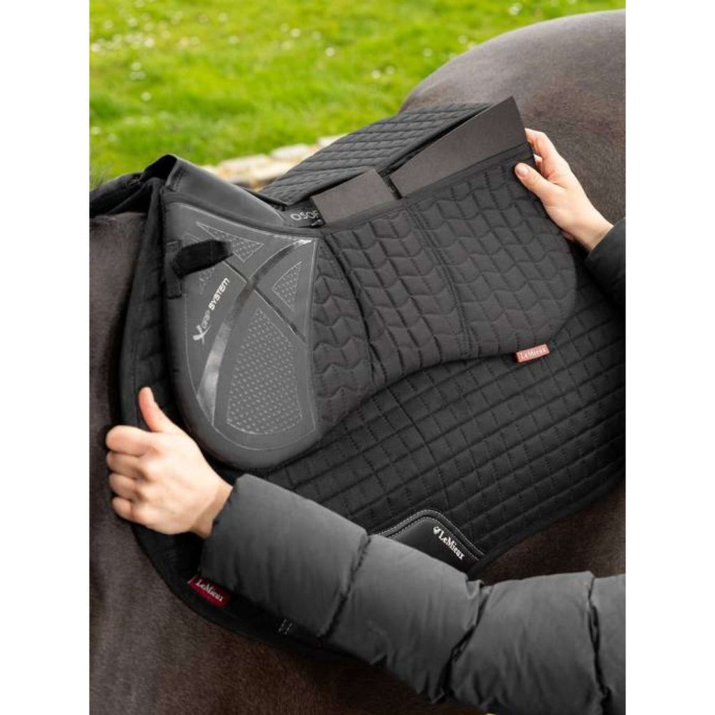 LeMieux Mantilla Prosorb 3 pocket Quilted Negro