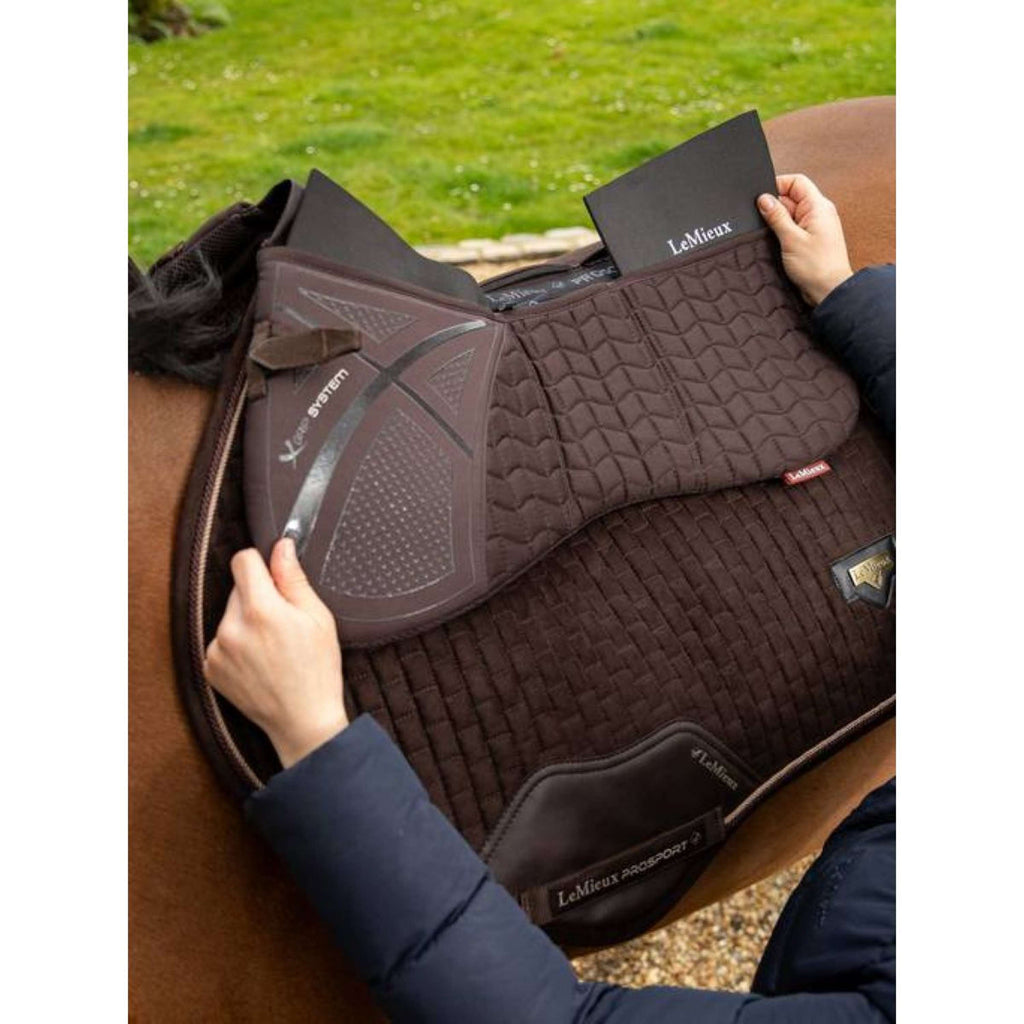 LeMieux Mantilla Prosorb 3 pocket Quilted Marron