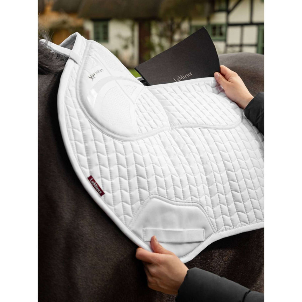 LeMieux Mantilla Prosorb Pain 2 Pocket CC Blanco