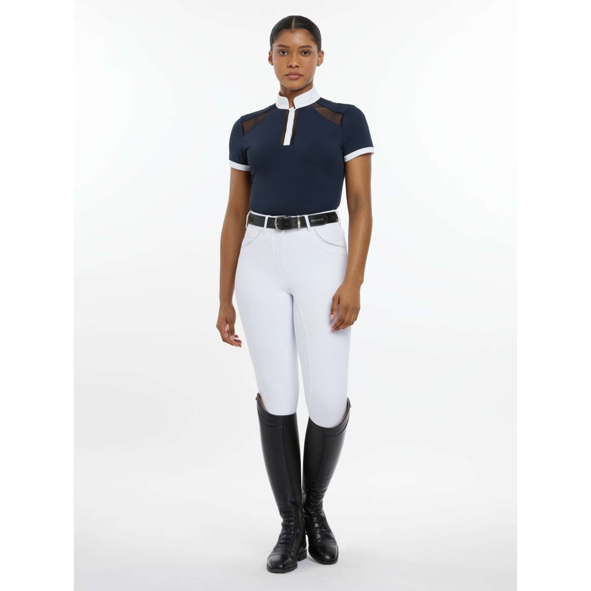 LeMieux Camiseta de Competición Emily Navy