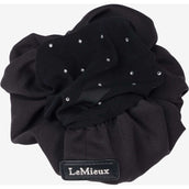 LeMieux Red para el Cabello Scrunchie Negro/Negro
