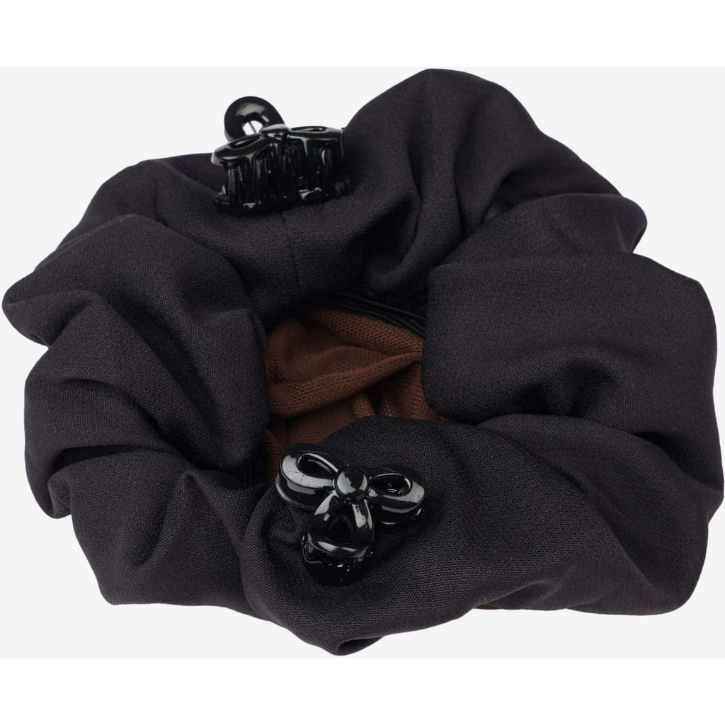 LeMieux Red para el Cabello Scrunchie Negro/Marrón