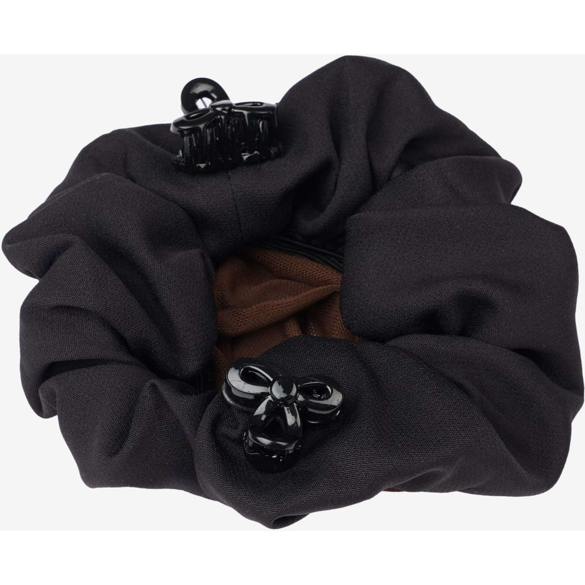 LeMieux Red para el Cabello Scrunchie Negro/Marrón